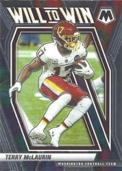 2021 Panini Mosaic Will to Win Terry McLaurin #15 card