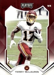 2021 Panini Playoff Base Set Terry McLaurin #120 card