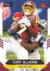 2021 Score Base Set Terry McLaurin #81 card
