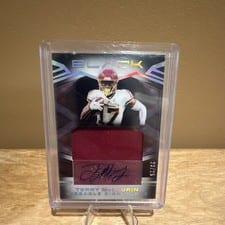 2022 Panini Black Sizeable Signatures Jersey Terry McLaurin #SSJ-TML card