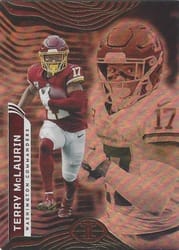 2022 Panini Illusions Base Set Terry McLaurin #100 card