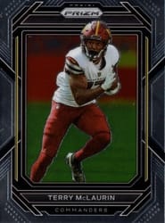 2022 Panini Prizm Base Set Terry McLaurin #294 card