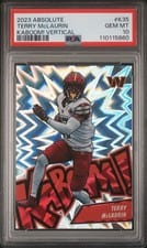 2023 Panini Absolute Kaboom - Vertical Terry McLaurin #K35 card
