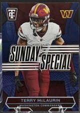 2024 Panini Totally Certified Sunday Special Terry McLaurin #5 card