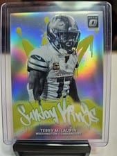 2025 Donruss Optic Sunday Kings Terry McLaurin #17 card