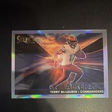 2025 Panini Select Alter Ego Terry McLaurin #11 card