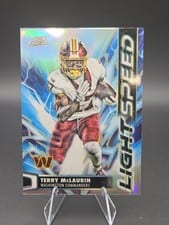 2025 Topps Cosmic Chrome Light Speed Terry McLaurin #LS-35 card