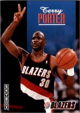 1992-93 SkyBox Base Set Terry Porter #205 card
