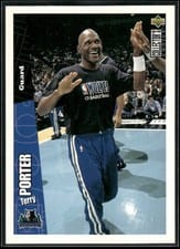 1996-97 Collector's Choice Base Set Terry Porter #91 card