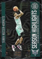 2020-21 Panini Illusions Season Highlights Terry Rozier #19 card