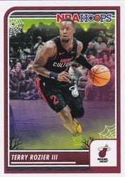 2023-24 Hoops Haunted Hoops Base Set Terry Rozier III #150 card