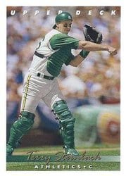 1993 Upper Deck Base Set Terry Steinbach #278 card