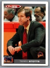 2004-05 Topps Total Base Set Terry Stotts #378 card