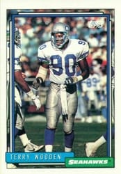 1992 Topps Base Set Terry Wooden #32 card