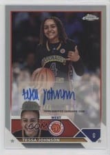 2023 Topps Chrome McDonald's All American Chrome Autographs Tessa Johnson #CA-TJ card