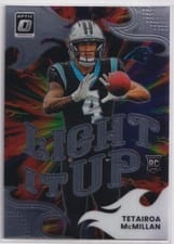2025 Donruss Optic Light it Up Tetairoa McMillan #9 card