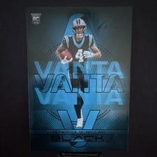 2025 Panini Black Vanta Tetairoa McMillan #15 card