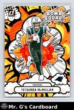 2025 Panini Donruss Bomb Squad Tetairoa McMillan #BS-TMN card