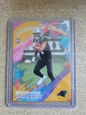 2025 Panini Rookies & Stars Artistry in Motion Tetairoa McMillan #4 card