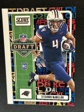 2025 Score NFL Draft Tetairoa McMillan #1 card