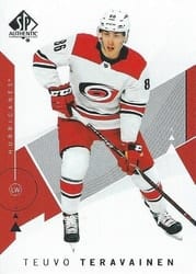 2018-19 SP Authentic Base Set Teuvo Teravainen #63 card