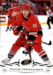 2018-19 Upper Deck Base Set Teuvo Teravainen #287 card