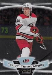 2019-20 O-Pee-Chee Platinum Base Set Teuvo Teravainen #27 card