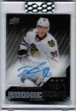 2020-21 Upper Deck Clear Cut Rookie Tribute Autographs Teuvo Teravainen #RT-TT card