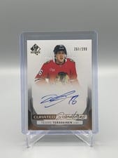 2024-25 SP Authentic Curated Signatures Teuvo Teravainen #SPC-TE card
