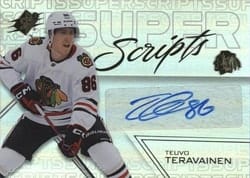 2024-25 SPx SuperScripts Teuvo Teravainen #SS-TT card