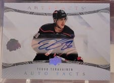 2024-25 Upper Deck Artifacts Autograph Facts Teuvo Teravainen #AF-TT card