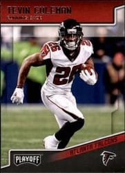 2018 Panini Playoff Base Set Tevin Coleman #9 card