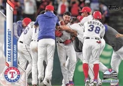 2020 Topps Base Set Texas Rangers #516 card