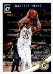 2018-19 Donruss Optic Base Set Thaddeus Young #132 card