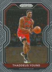 2020-21 Panini Prizm Base Set Thaddeus Young #165 card