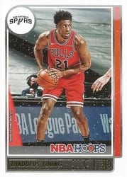 2021-22 Hoops Winter Base Set Thaddeus Young #65 card