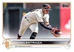 2022 Topps Update Base Set Thairo Estrada #US273 card