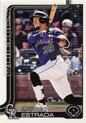 2025 Topps Update Base Set Thairo Estrada #US339 card