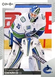 2020-21 O-Pee-Chee Base Set Thatcher Demko #111 card