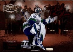 2022-23 SkyBox Metal Universe Flash the Glove Thatcher Demko #FL-15 card