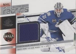 2022-23 SP Game Used 2022 NHL All-Star Game Jersey Thatcher Demko #AS-44 card