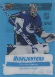 2022-23 Upper Deck Highlighters Thatcher Demko #HL-5 card