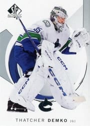 2024-25 SP Authentic Base Set Thatcher Demko #100 card