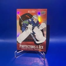 2024-25 Upper Deck Allure Protectors of the Ice Thatcher Demko #PI-8 card