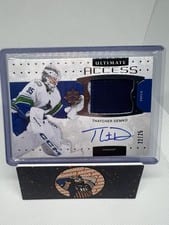2024-25 Upper Deck Ultimate Collection Ultimate Access Patch Autos Thatcher Demko #UA-TD card