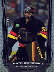 2025-26 Upper Deck Encore Thatcher Demko #E-35 card