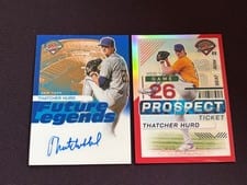 2024 Panini Prospect Edition Future Legends Signatures Thatcher Hurd #35 card