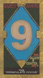 2023 Topps Allen & Ginter Mini Rarest of the Diamond The "Immaculate Inning" #MROD-8 card