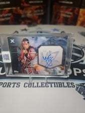 2025 Topps Exalted WWE Wrestling Insignia Ink The Miz #INI-MIZ card