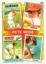 1986 Topps Base Set The Pete Rose Years: 1975-1978 #5 card